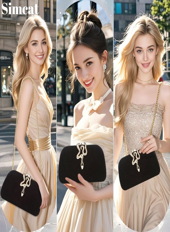 Simcat Clutch Purses for Women Elegant Evening Bag for Parties, Weddings and Formal Events - Image 2